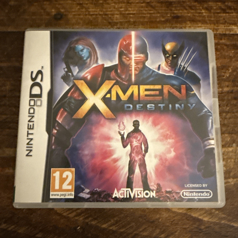 X-Men: Destiny (Nintendo DS, 2011) Complete with Case & Artwork