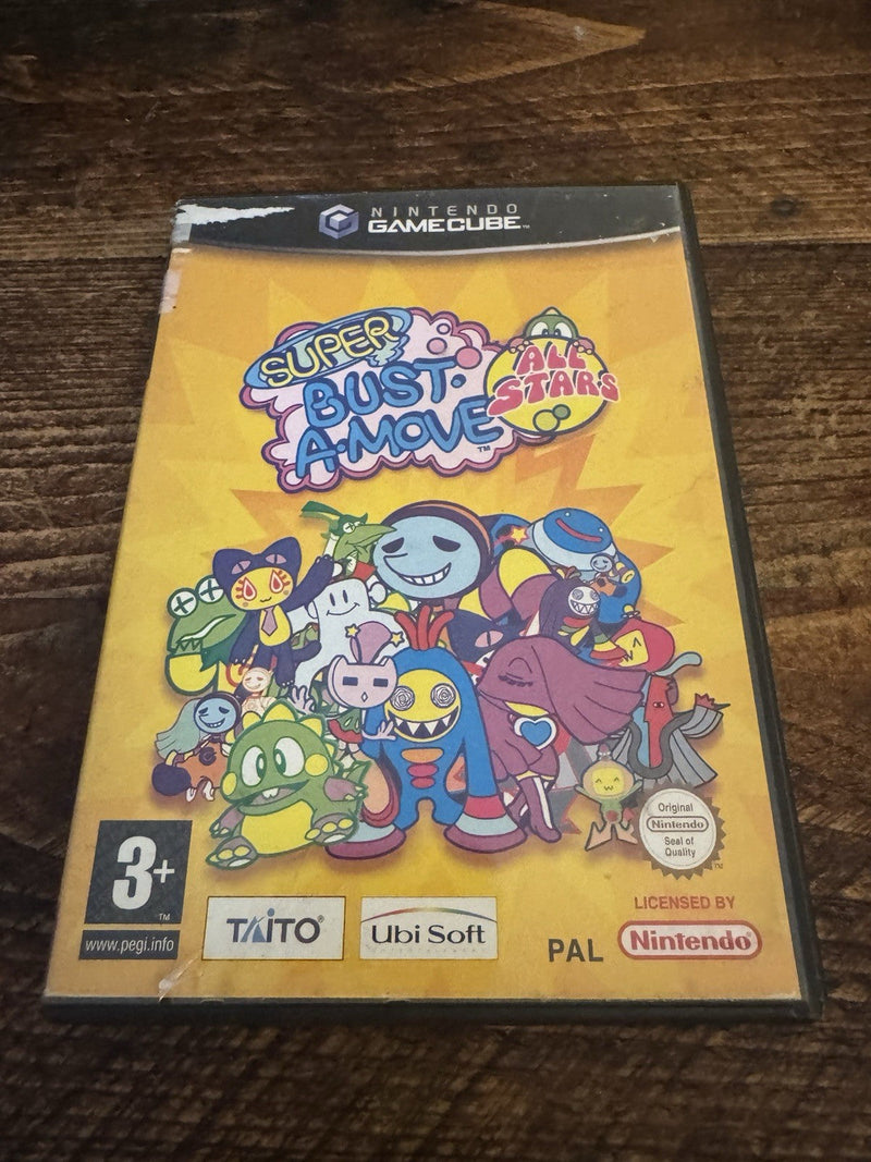 Super Bust A Move All Stars Nintendo GameCube PAL COMPLETE with MANUAL Tested