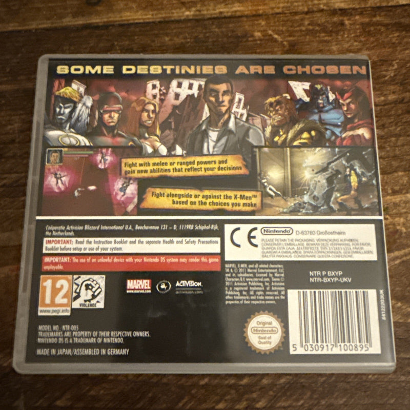 X-Men: Destiny (Nintendo DS, 2011) Complete with Case & Artwork