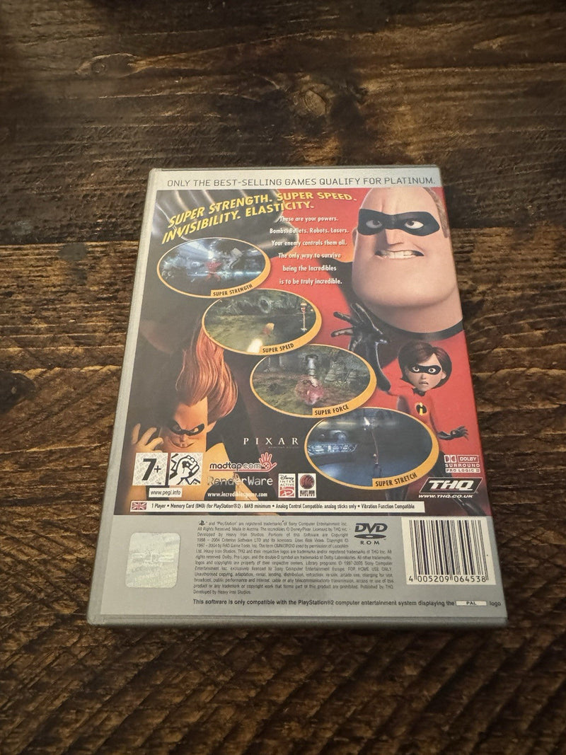 Sony PlayStation 2 The Incredibles Game