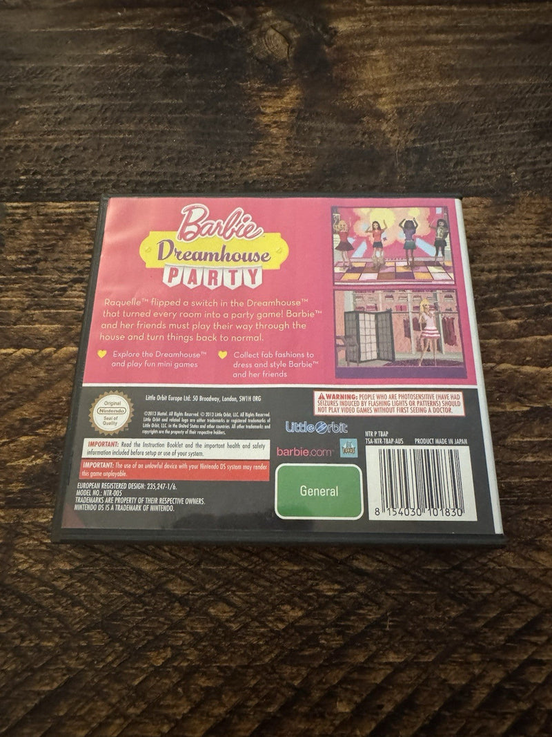 Nintendo DS Barbie Dreamhouse Party