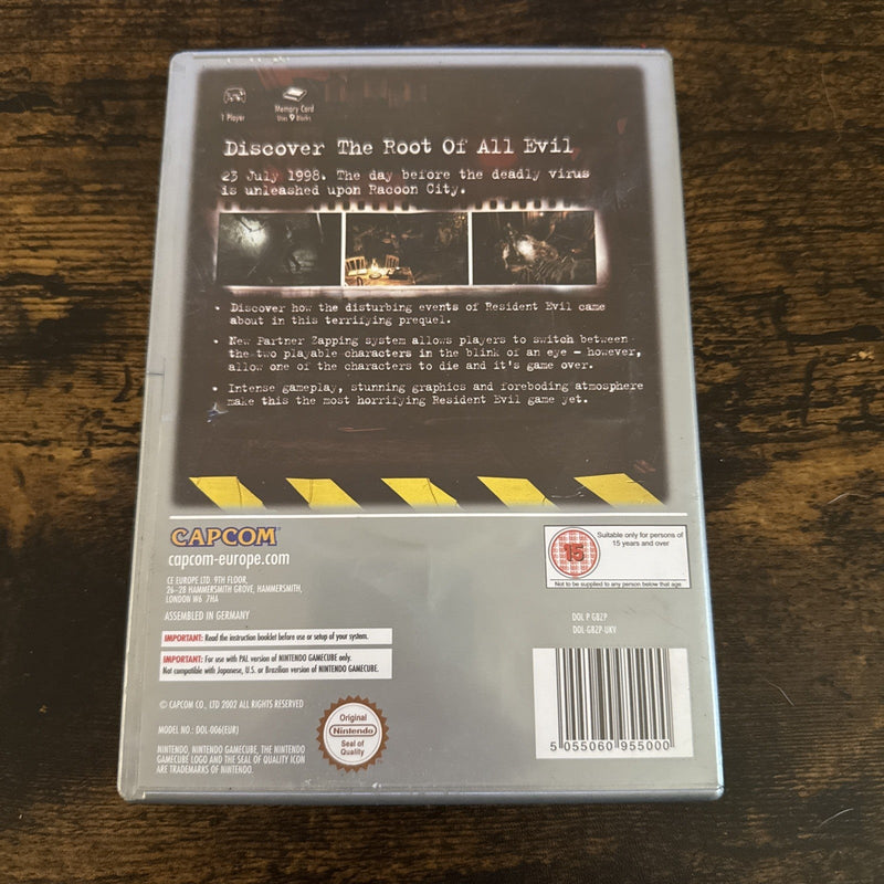 Nintendo GameCube: Resident Evil Zero Complete Tested