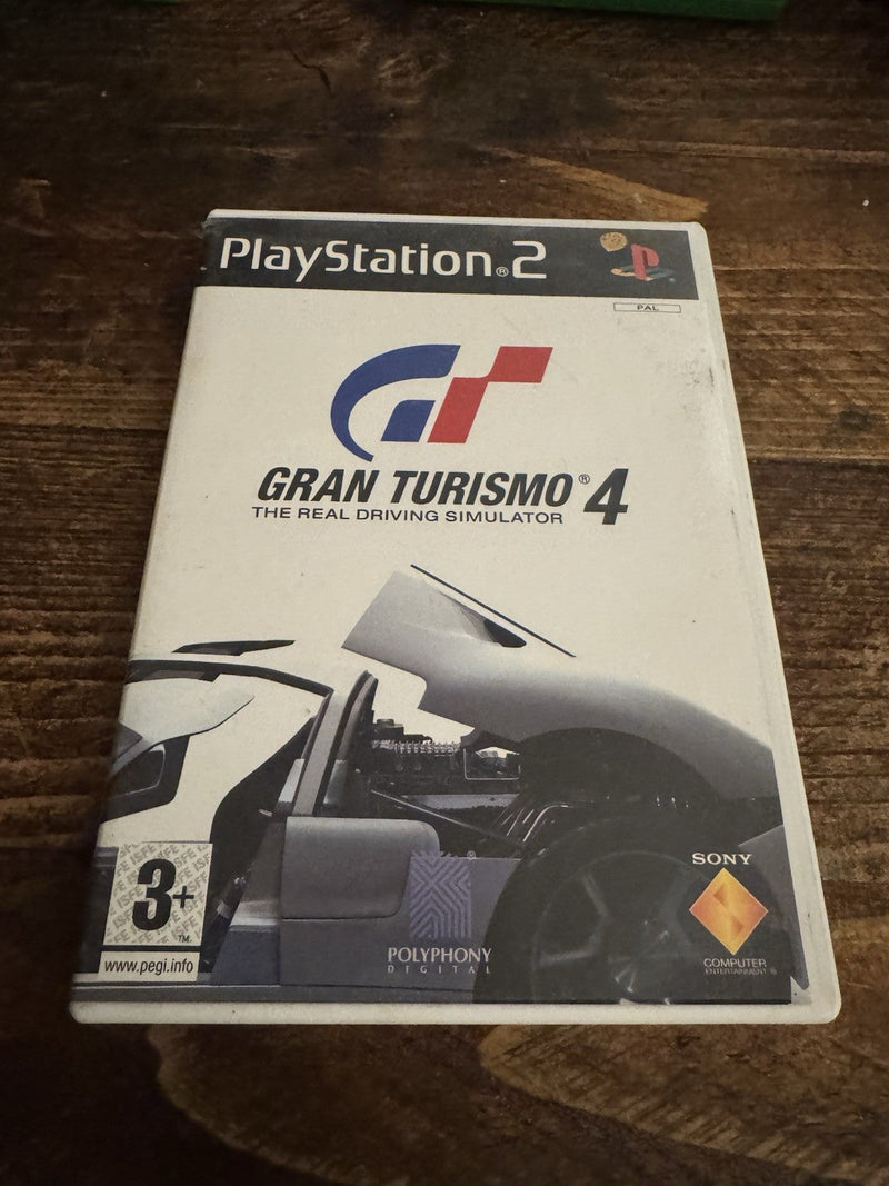 Sony PlayStation 2 Grab Turismo 4 The Real Driving Simulator Game