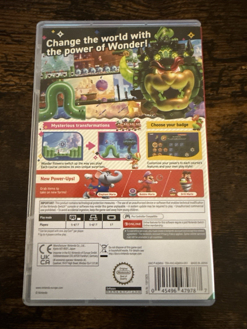 Nintendo Switch: Super Mario Bros. Wonder Complete
