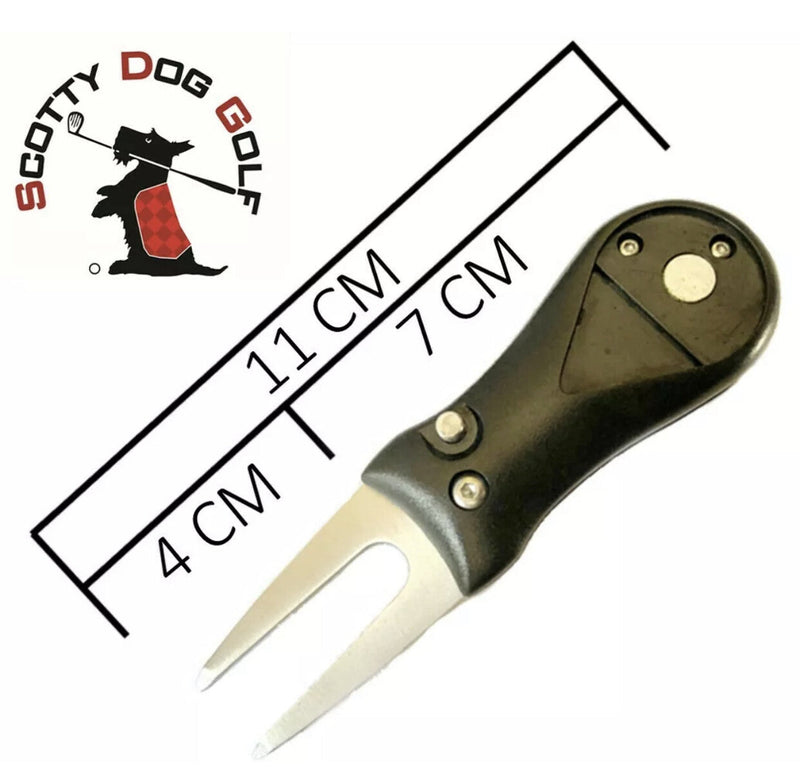 Liverpool Golf Divot Tool Hat Clip & 3 Magnetic Ball Markers