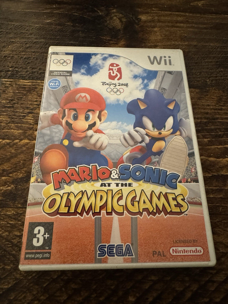 Nintendo Wii: Mario And Sonic At The Olympic Games Sega
