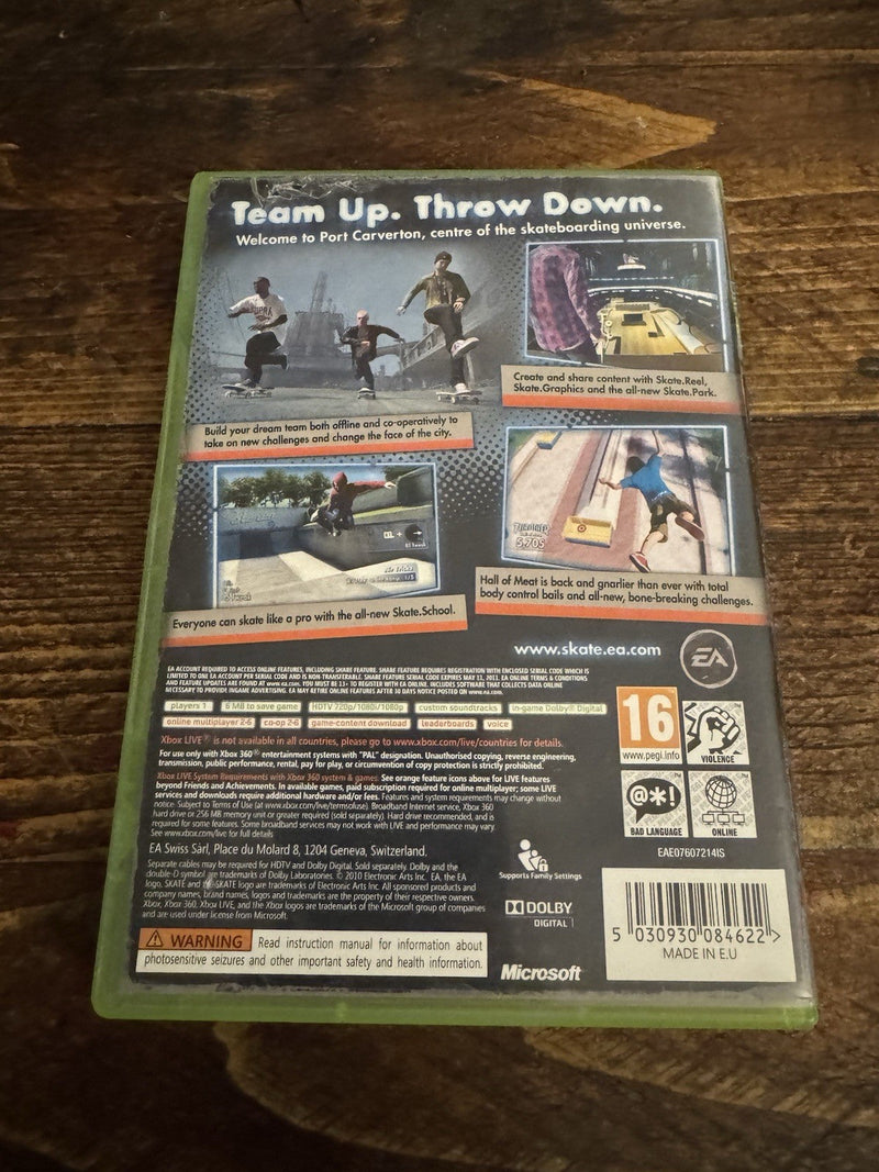 Xbox 360 Skate 3 Game
