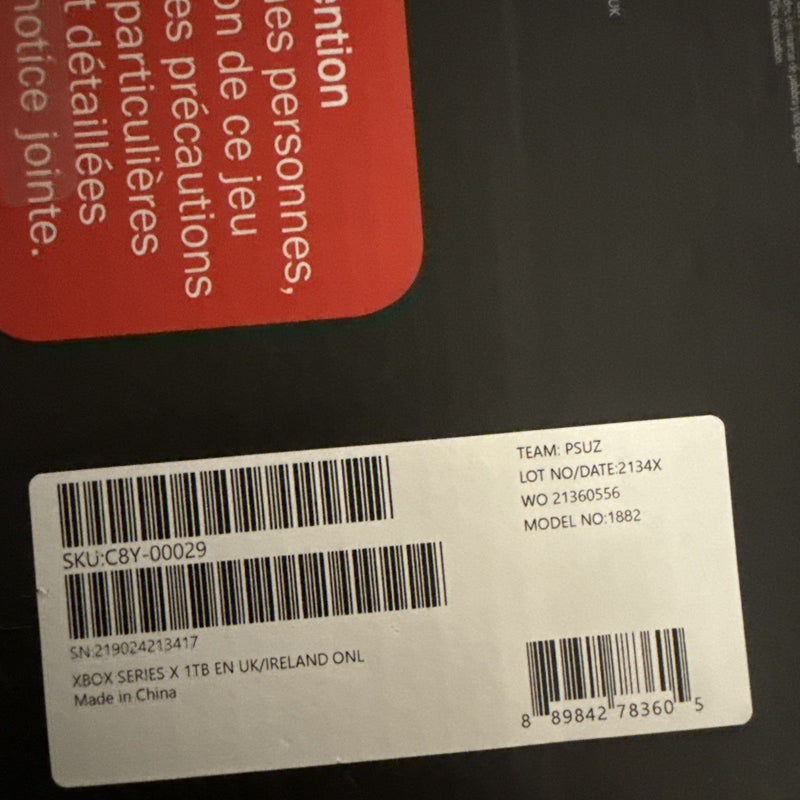 Xbox Series X 1TB Halo Infinite Limited Edition Console + 5 Games