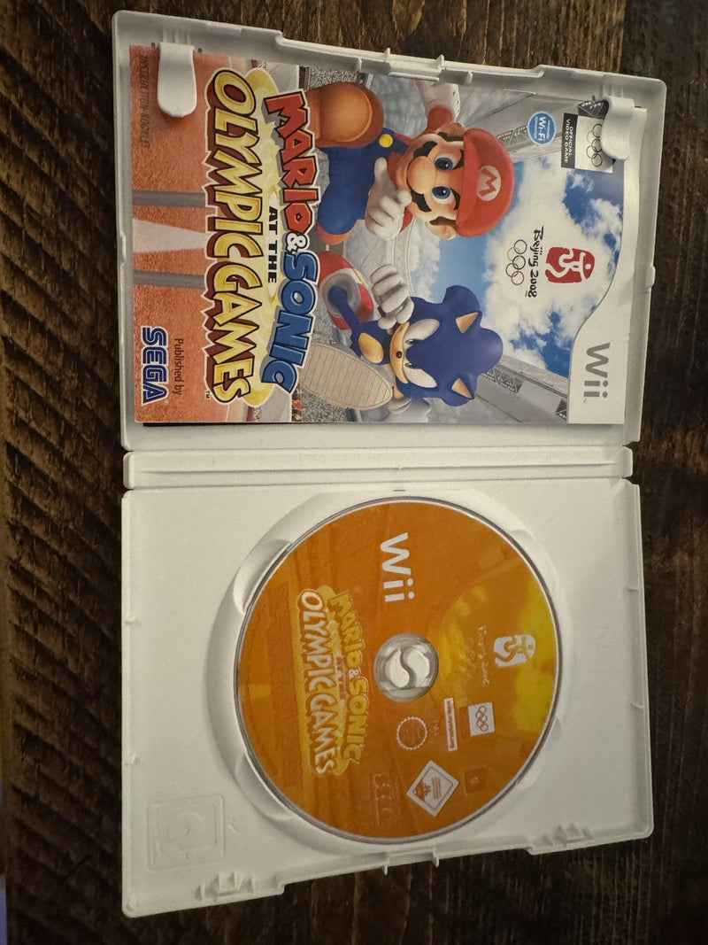 Nintendo Wii: Mario And Sonic At The Olympic Games Sega
