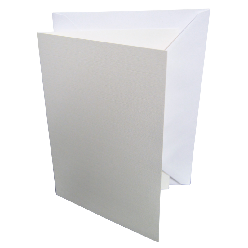 A5 Coloured Greeting Card Blanks & Envelopes – Choose Colour & Quantity