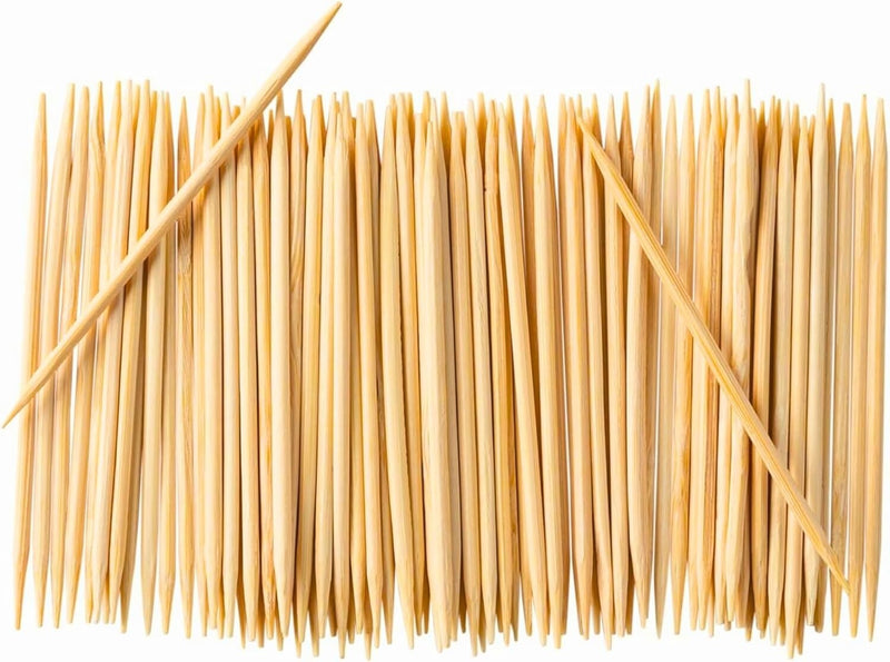 2000 Tooth Picks Wooden Bamboo Sticks Dental Floss Toothpicks Fruit Cheese