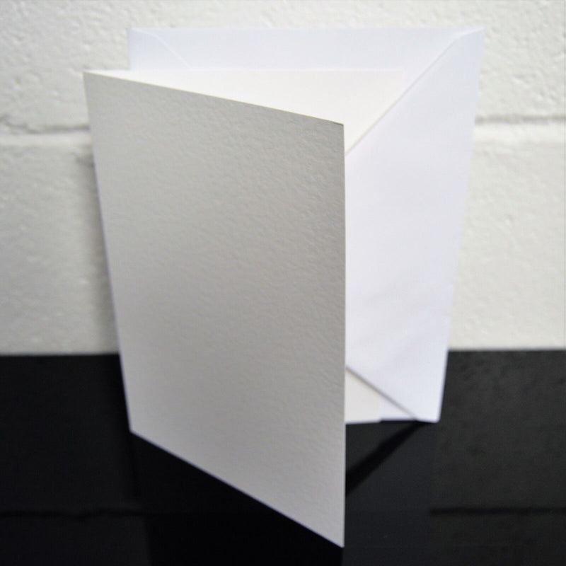 A5 Coloured Greeting Card Blanks & Envelopes – Choose Colour & Quantity