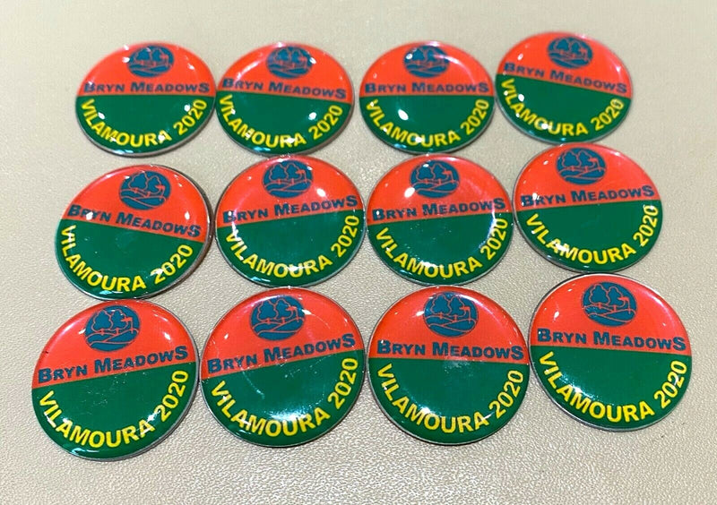 Personalised Golf Ball Markers for Groups & Society Events