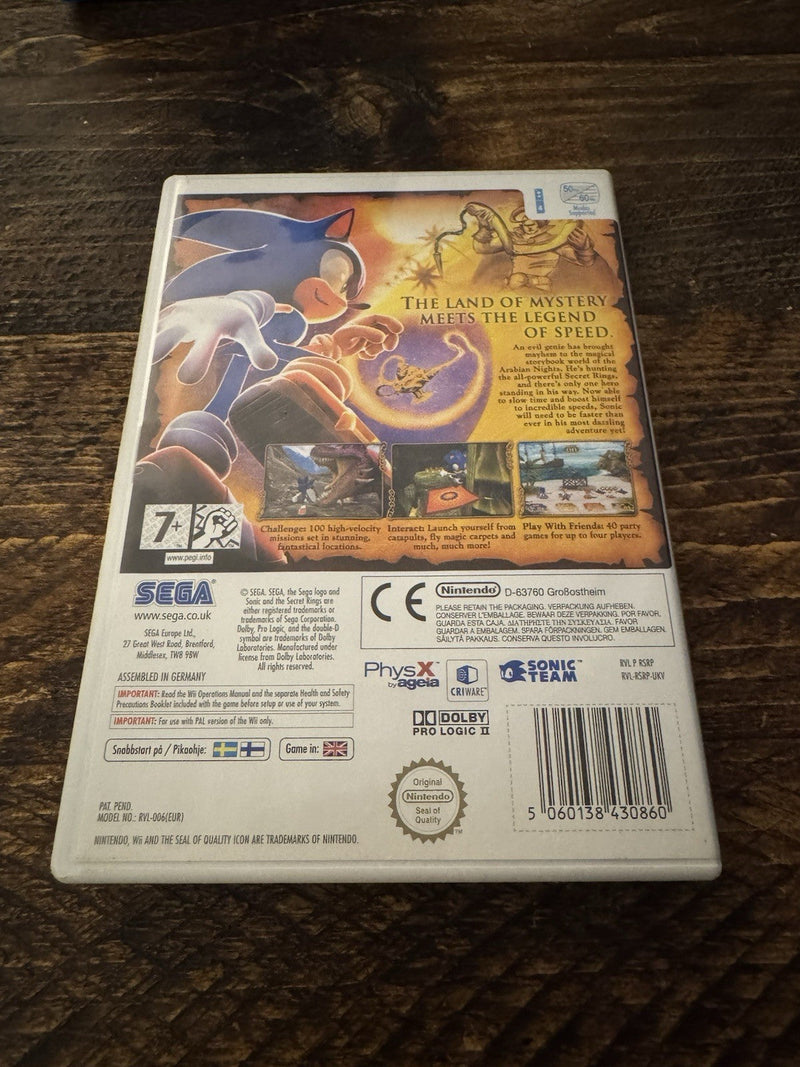 Nintendo Wii: Sonic And The Secret Rings
