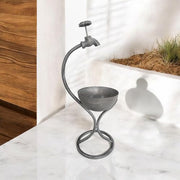 57CM GREY METAL GARDEN PLANTER - InStock