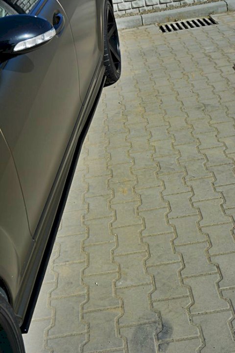 Maxton Design - SIDE SKIRTS DIFFUSERS MERCEDES S-CLASS W221 AMG LWB