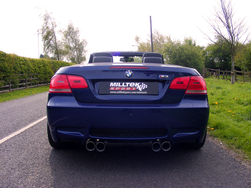 Milltek Sport - GPF Back Exhaust (Multiple Options) - BMW 3 Series M3 E90 / E92 / E93