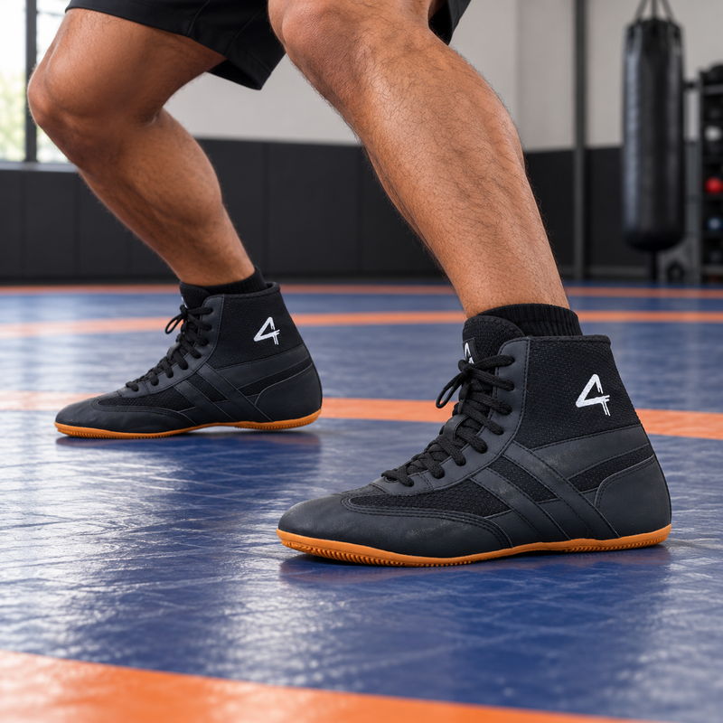 SEGA QUIVE Kabaddi High-Top Wrestling Shoes