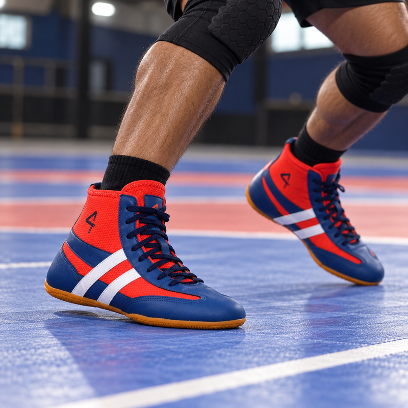 SEGA QUIVE Kabaddi High-Top Wrestling Shoes