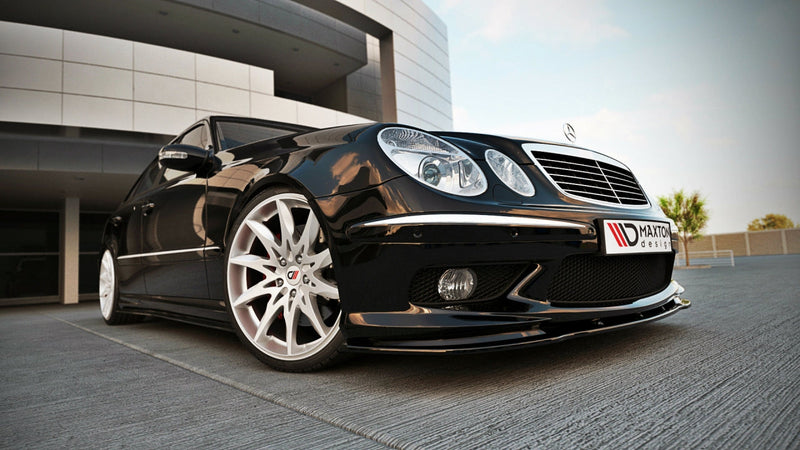 Maxton Design - FRONT SPLITTER MERCEDES E W211 AMG PREFACE