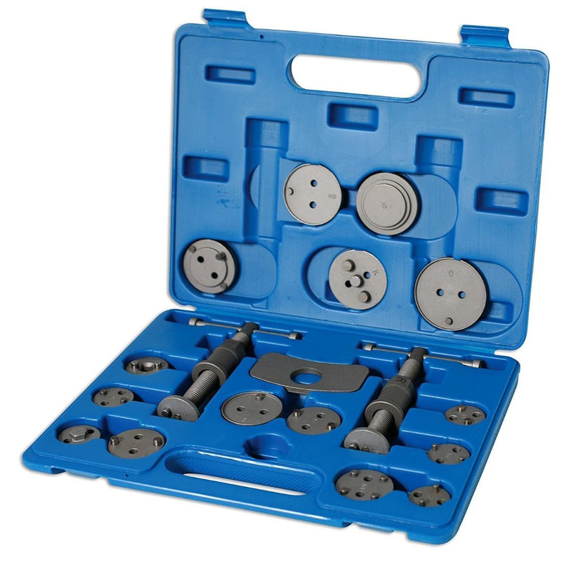 18pc Caliper Wind Back Tool Disc Piston Brake Rewind Kit Set Car Auto