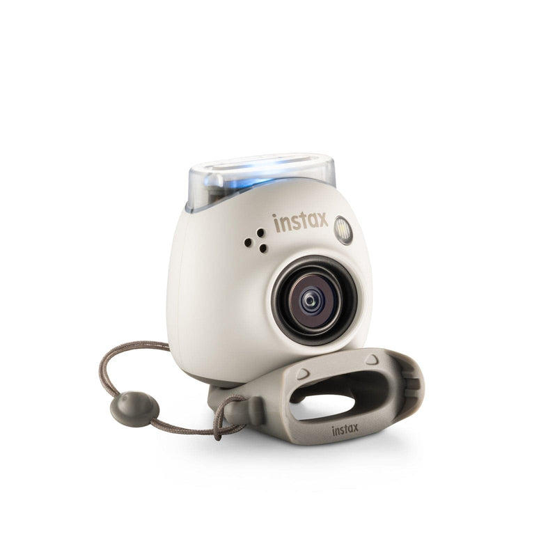 Fujifilm Instax PAL Digital Camera with Link Wide Printer Bundle - Ash White