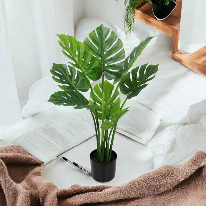 90CM ARTIFICIAL MONSTERA BONSAI TREE