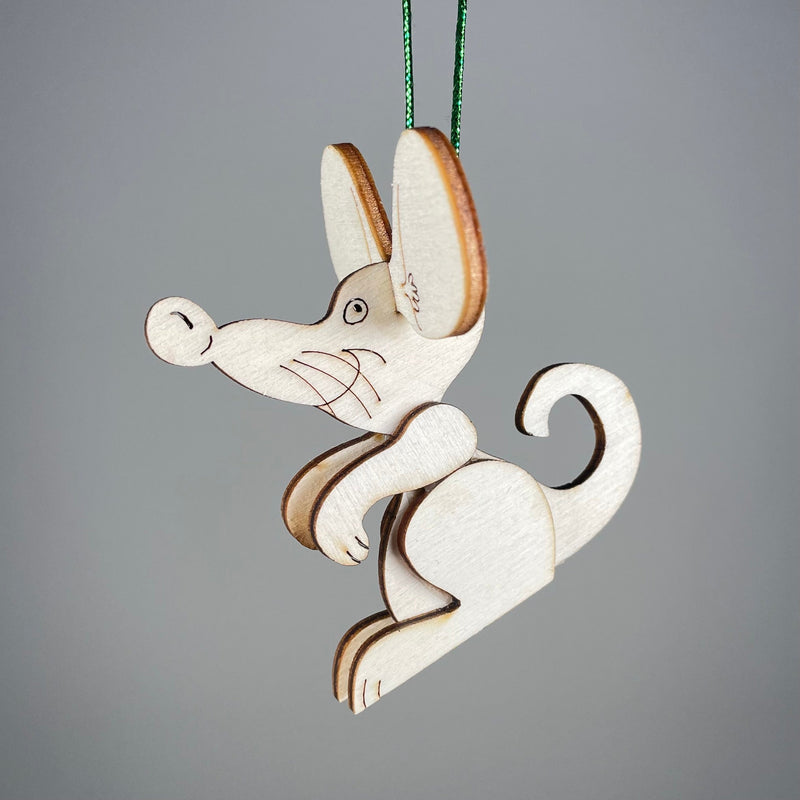 Mouse Bauble - Handmade Ornament