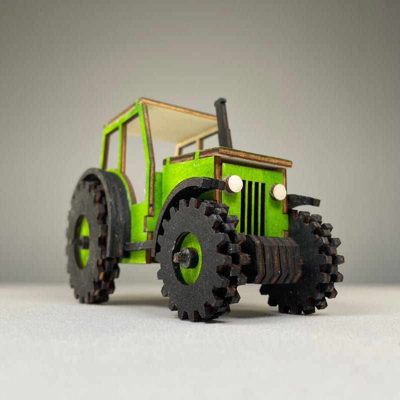 Tractor Puzzle - Flatpack Model Kit