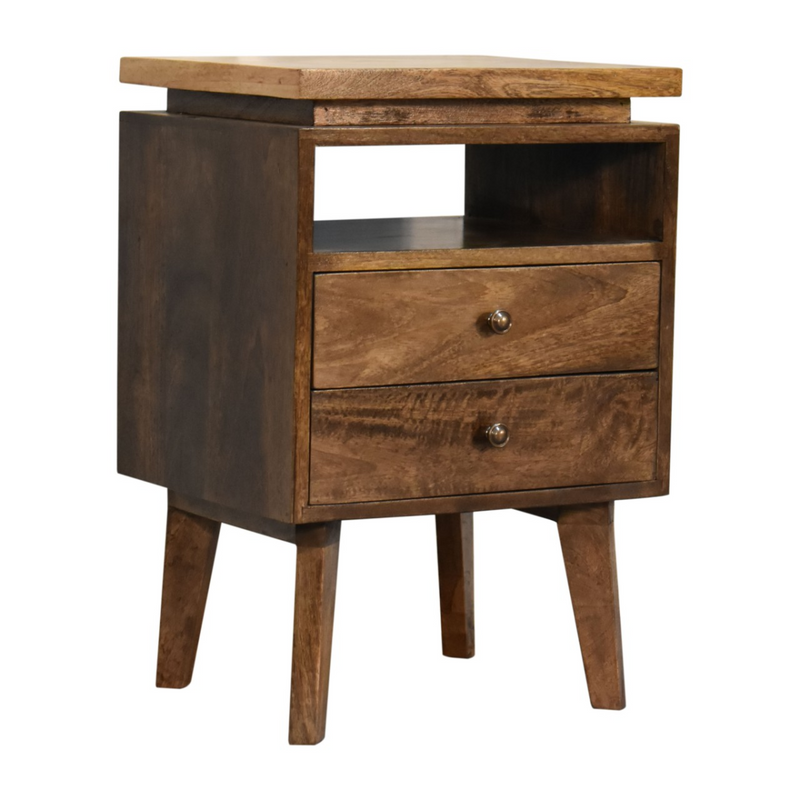 Artisan Furniture Solid Wood Platform Bedside