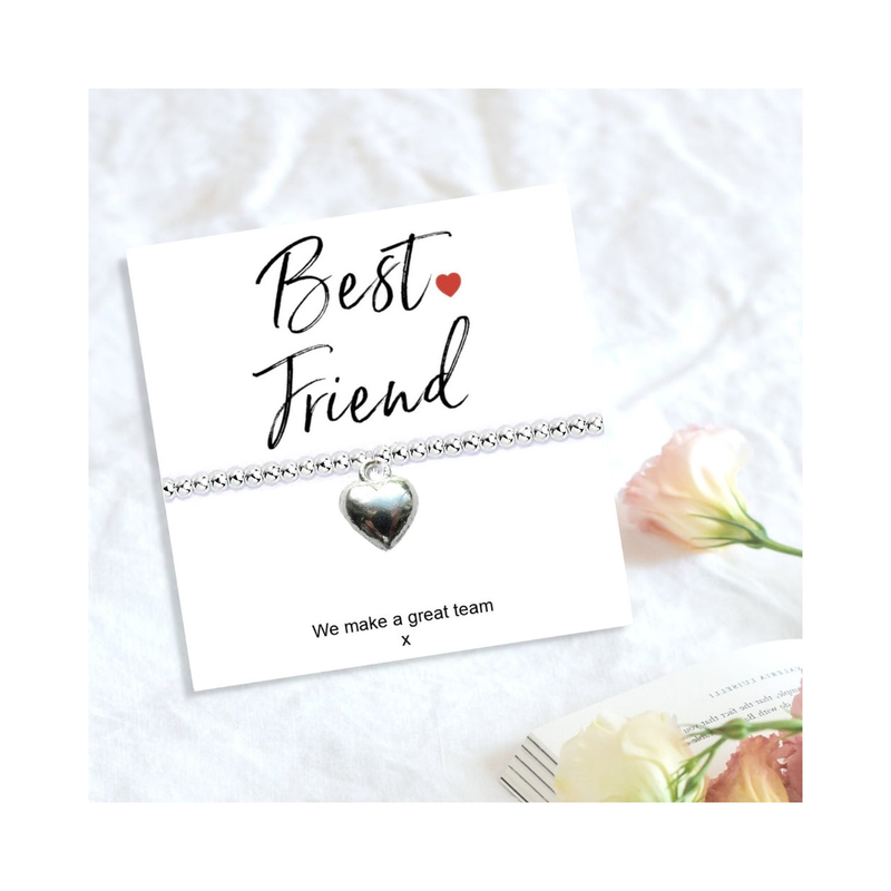 Small Best Friend Gift Hamper | Bracelet, Chocolates & Candle