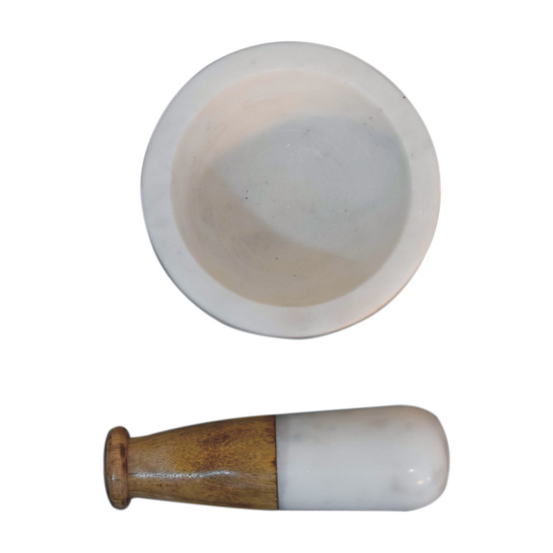 Artisan Furniture Kitchen Accessories - Large Marble Pestle & Mortar