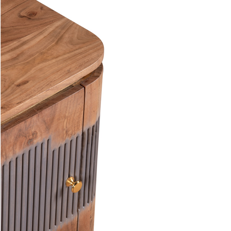 Wilton Acacia Wood Bedside Table