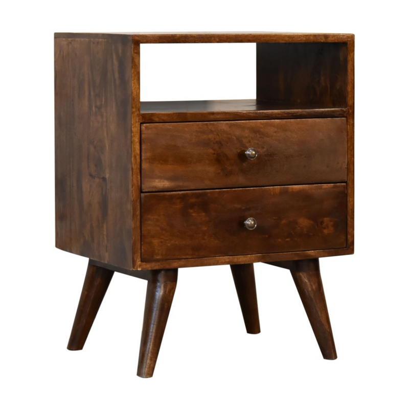 Artisan Furniture Solid Wood Classic Chestnut Bedside