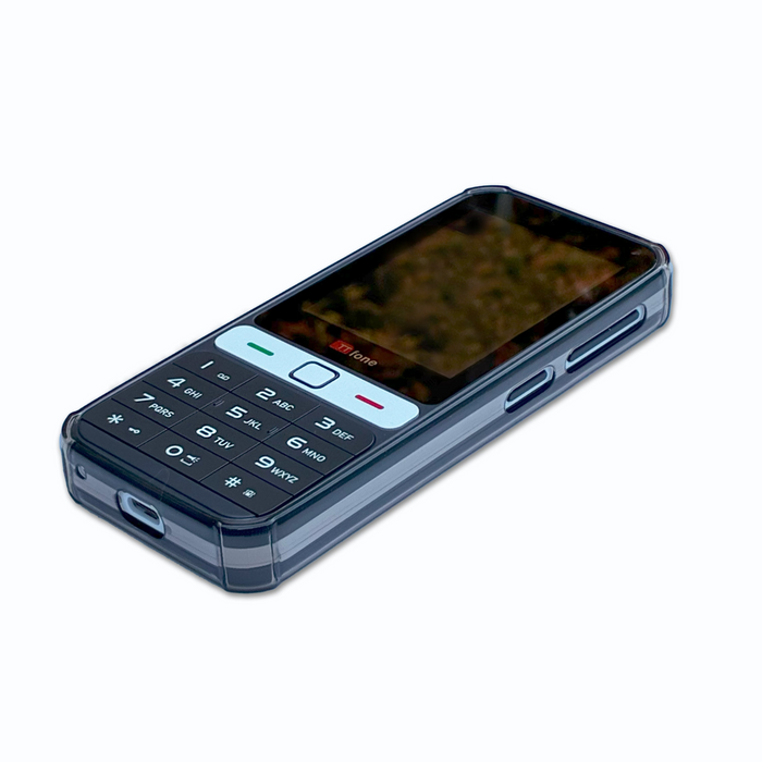 TTfone Original Silicone Clear Case for TTfone TT280
