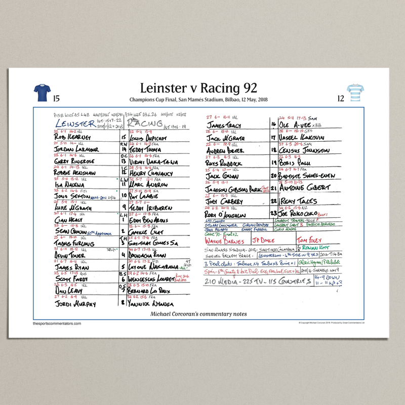 Leinster v Racing 92, Champions Cup Final 2018 - Corcoran