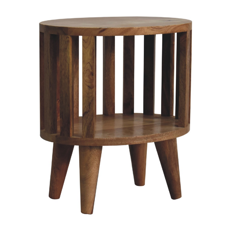 Artisan Furniture Solid Wood Ariella Single Shelf Bedside