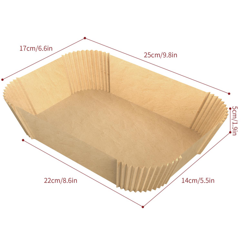 Vinsani 200pcs Air fryer paper liners 1010407