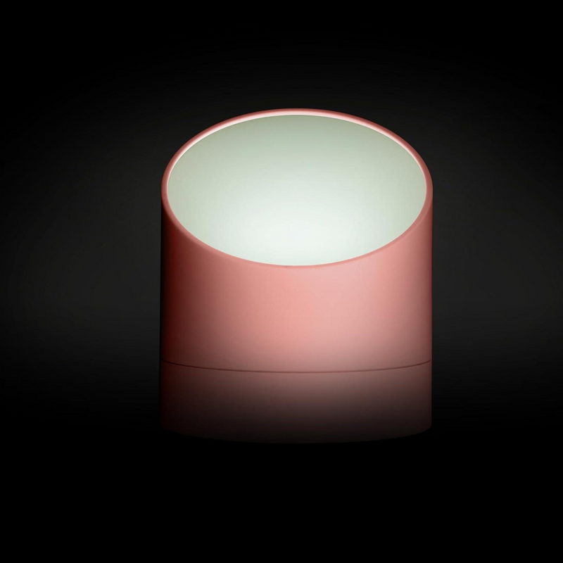 Acctim Jowie Dual Digital Alarm Clock/Nightlight Superbrite with Light Touch Sensor Pink