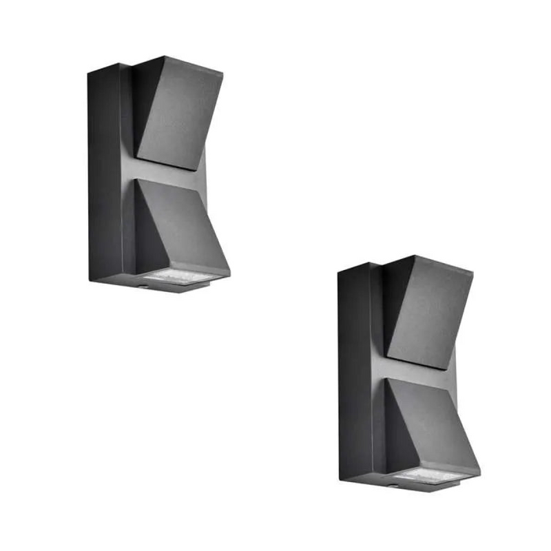 6W LED Outdoor UP Down Wall lamp  IP54 Aluminum Exterior  ~4960