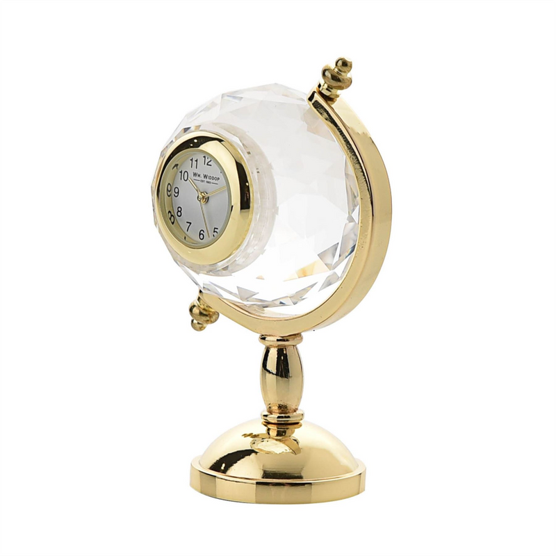 Wm.Widdop Miniature Clock - Globe