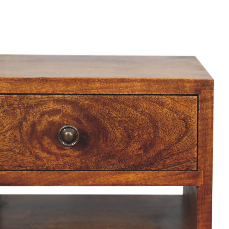 Artisan Furniture Solid Wood Mini Classic Multi Chestnut Bedside