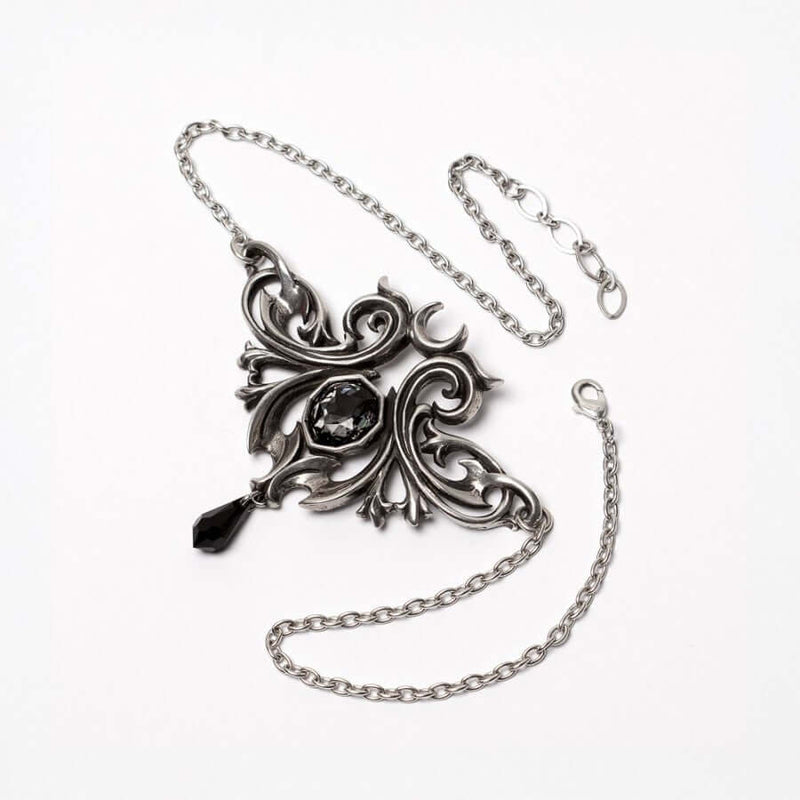 Alchemy Gothic Midnight Memorial Necklace