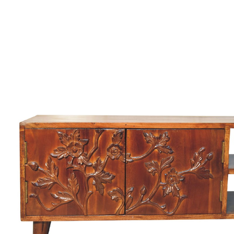 Artisan Furniture Solid Wood Botanic Media Unit