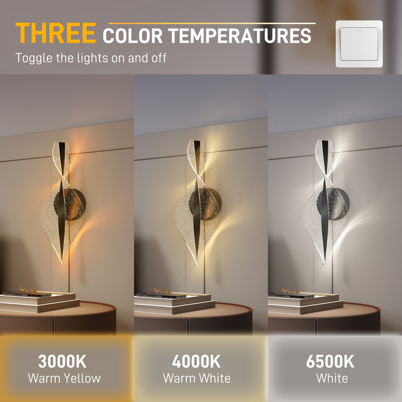 LED Outdoor Wall Lighting Modern Waterproof IP65 Outside Wall Sconce for House