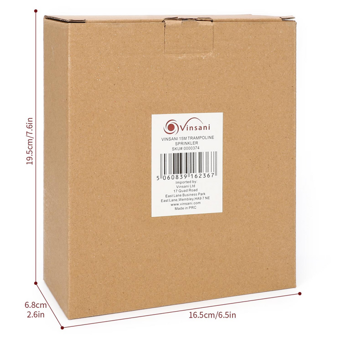 VINSANI 15M GARDEN SPRINKLER 1010520