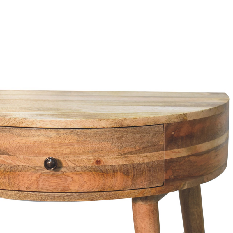 Artisan Furniture Solid Wood Odyssey Oak-ish Console Table