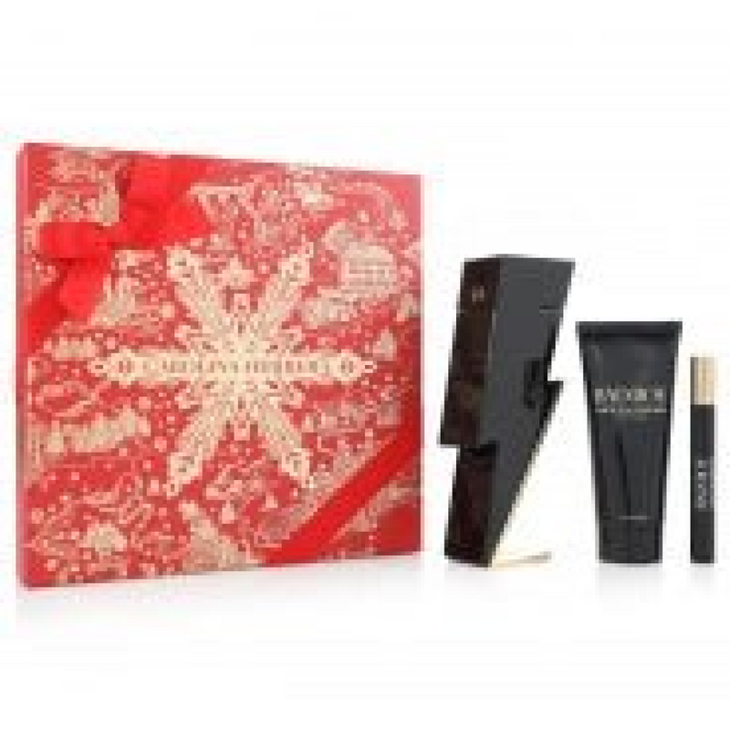 Carolina Herrera Bad Boy Gift Set (Eau De Toilette Spray 100ml  Shower Gel 100ml  Eau De Toilette Spray 10ml)