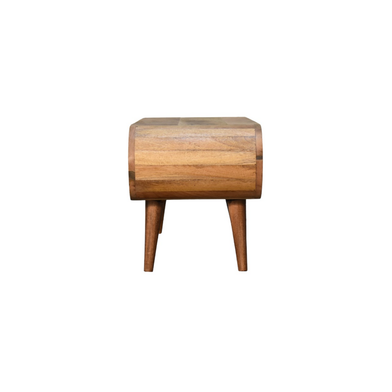Artisan Furniture Solid Wood Amaya Nordic Style Oak-ish Coffee Table