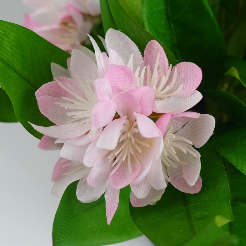 3x 18cm Artificial Freesia Plants Pink, White, Blue Flowering